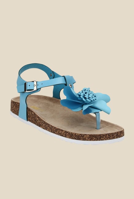 Yepme Blue Ankle Strap Sandals Yepme Blue Ankle Strap Sandals