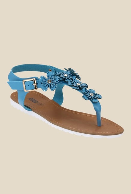 Yepme Blue Ankle Strap Sandals Yepme Blue Ankle Strap Sandals