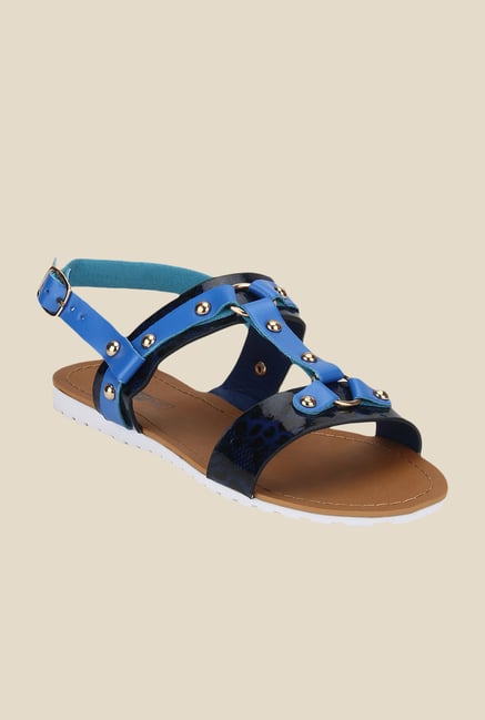 Yepme Navy Back Strap Sandals Yepme Navy Back Strap Sandals