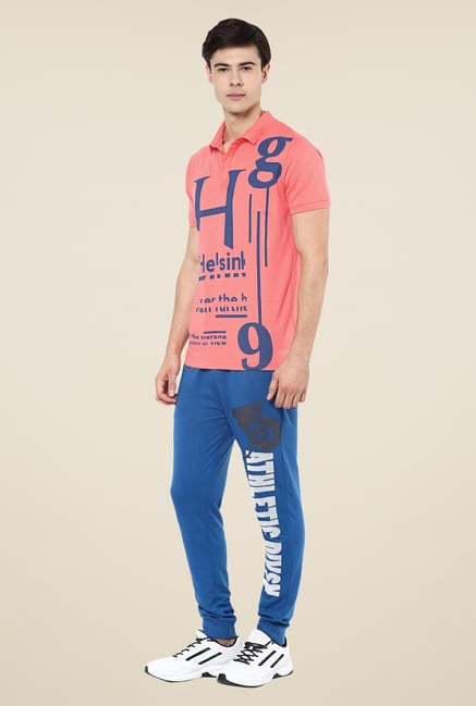 Yepme Coral Ian High Performance Polo T Shirt Yepme Coral Ian High Performance Polo T Shirt