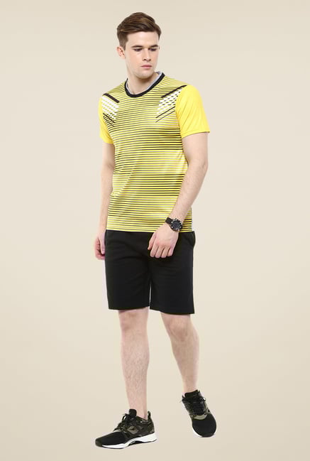 Yepme Yellow Barry Striped T Shirt Yepme Yellow Barry Striped T Shirt