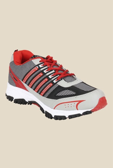 Yepme Premium Grey & Red Running Shoes Yepme Premium Grey & Red Running Shoes