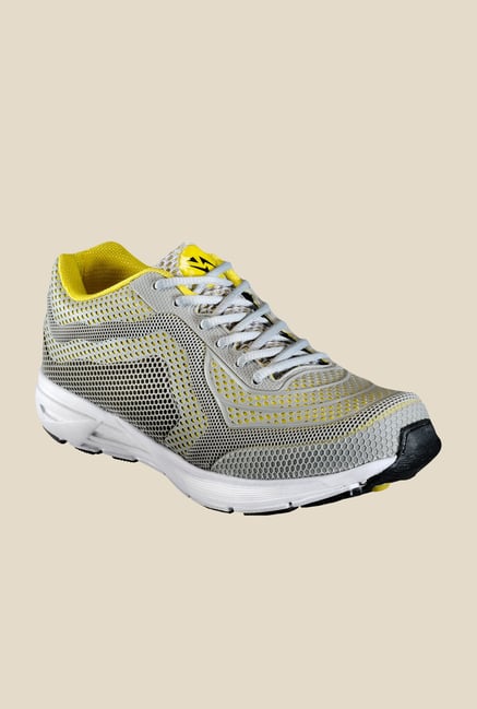 Yepme Grey & Yellow Running Shoes Yepme Grey & Yellow Running Shoes
