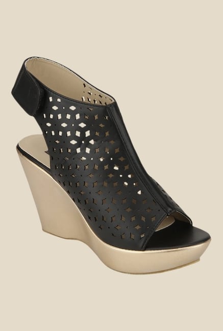 Yepme Black Back Strap Wedges Yepme Black Back Strap Wedges