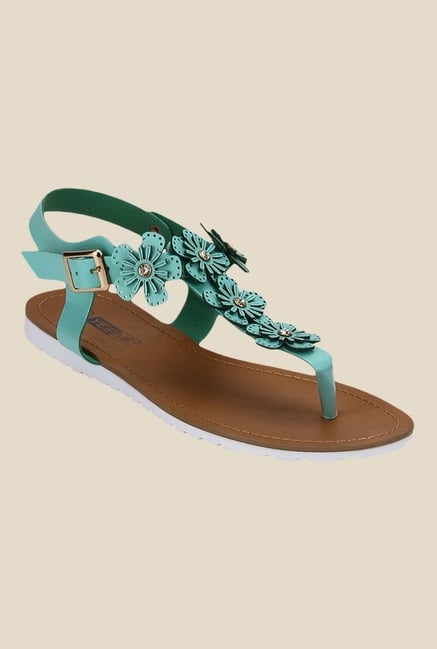 Yepme Turquoise Ankle Strap Sandals Yepme Turquoise Ankle Strap Sandals