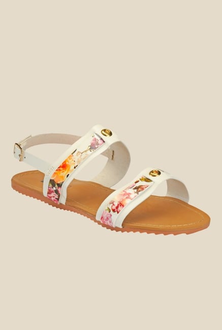 Yepme White Back Strap Sandals Yepme White Back Strap Sandals