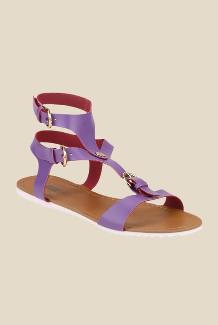 Yepme Purple Ankle Strap Sandals Yepme Purple Ankle Strap Sandals