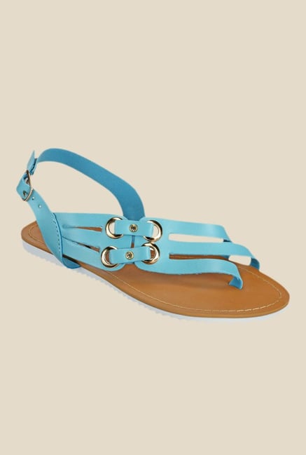 Yepme Blue Back Strap Sandals Yepme Blue Back Strap Sandals