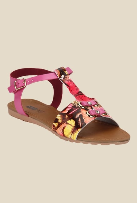 Yepme Pink Ankle Strap Sandals Yepme Pink Ankle Strap Sandals