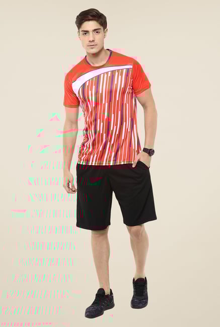 Yepme Orange Barry Printed T Shirt Yepme Orange Barry Printed T Shirt