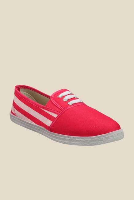 Yepme Red & White Sneakers Yepme Red & White Sneakers