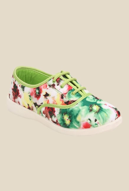 Yepme Green & White Sneakers Yepme Green & White Sneakers