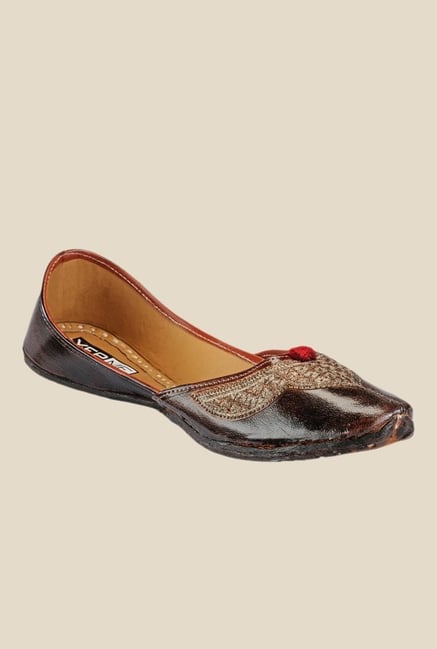 Yepme Brown Jutti Shoes Yepme Brown Jutti Shoes