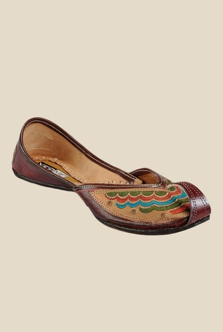 Yepme Brown Jutti Shoes Yepme Brown Jutti Shoes