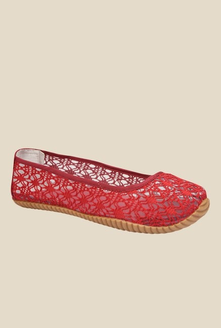 Yepme Maroon Flat Ballets Yepme Maroon Flat Ballets
