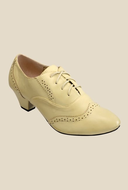 Yepme Beige Casual Booties Yepme Beige Casual Booties