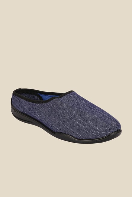 Yepme Navy Mule Shoes Yepme Navy Mule Shoes