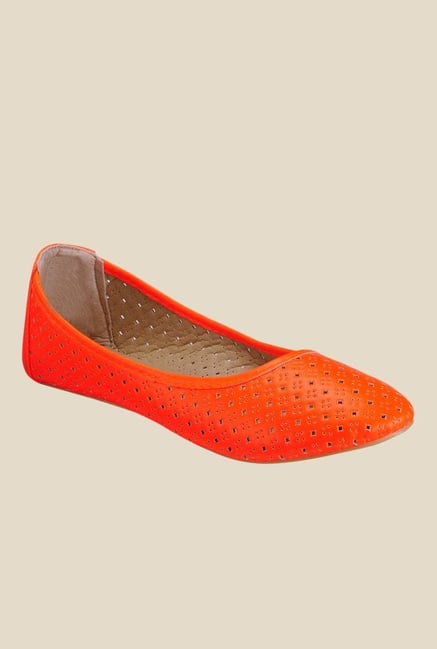 Yepme Orange Flat Ballets Yepme Orange Flat Ballets