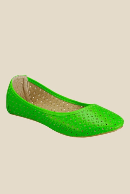 Yepme Green Flat Ballets Yepme Green Flat Ballets