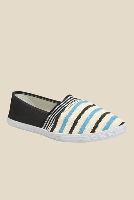 Yepme Black & Beige Plimsolls Yepme Black & Beige Plimsolls