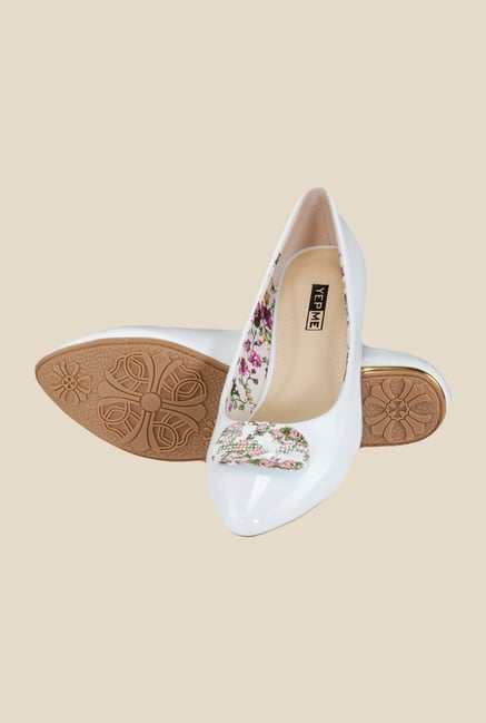Yepme White Flat Ballets Yepme White Flat Ballets