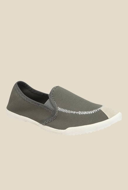 Yepme Grey & White Plimsolls Yepme Grey & White Plimsolls