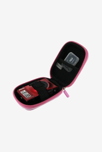 rooCASE Carrying Case for Canon PowerShot SX220 HS (Pink) rooCASE Carrying Case for Canon PowerShot SX220 HS (Pink)