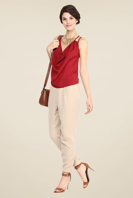 Yepme Red Adrine Cami Top Yepme Red Adrine Cami Top