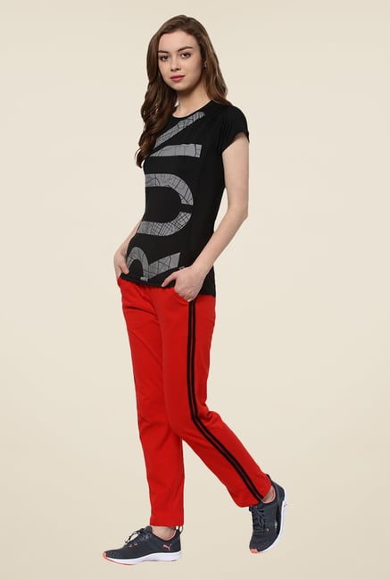 Yepme Red Leanne Trackpants Yepme Red Leanne Trackpants