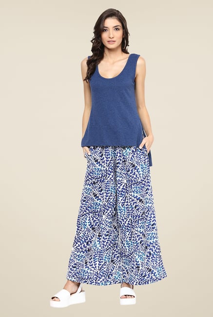 Yepme Blue Mindy Tank Top Yepme Blue Mindy Tank Top