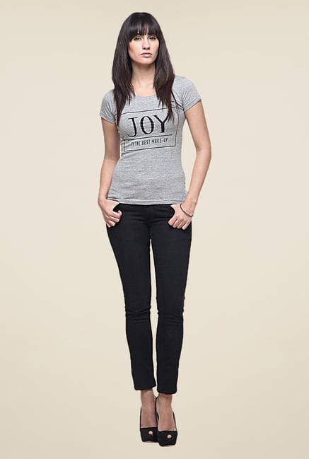 Yepme Joy Grey T Shirt Yepme Joy Grey T Shirt