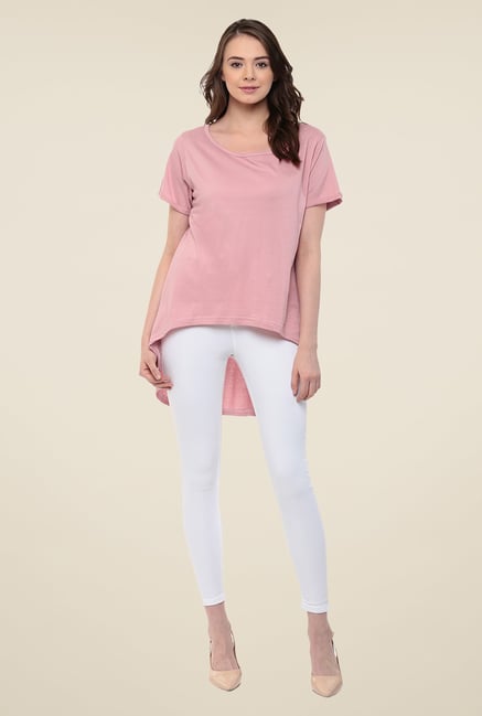 Yepme Pink Lorine Hi Low Top Yepme Pink Lorine Hi Low Top