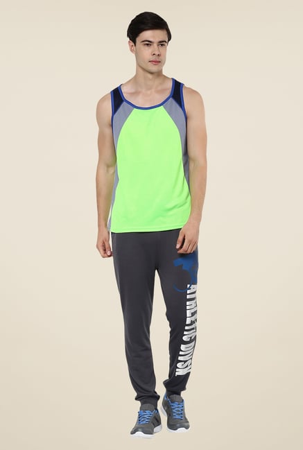 Yepme Green Crosby Muscle Vest Yepme Green Crosby Muscle Vest