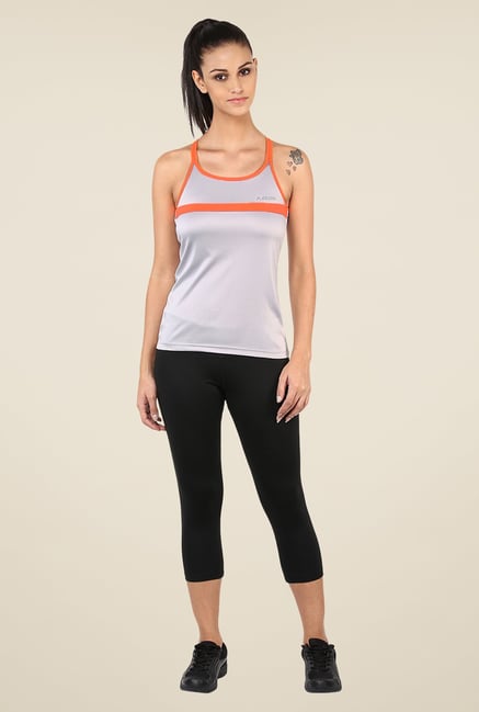 Yepme Laura Active Cami Grey T Shirt Yepme Laura Active Cami Grey T Shirt