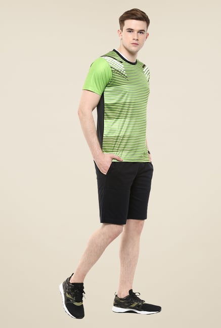 Yepme Green Barry Striped T-shirt Yepme Green Barry Striped T-shirt