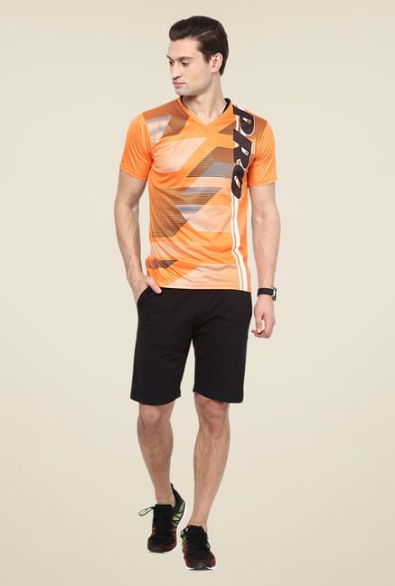 Yepme Orange Eldon Printed T-shirt Yepme Orange Eldon Printed T-shirt