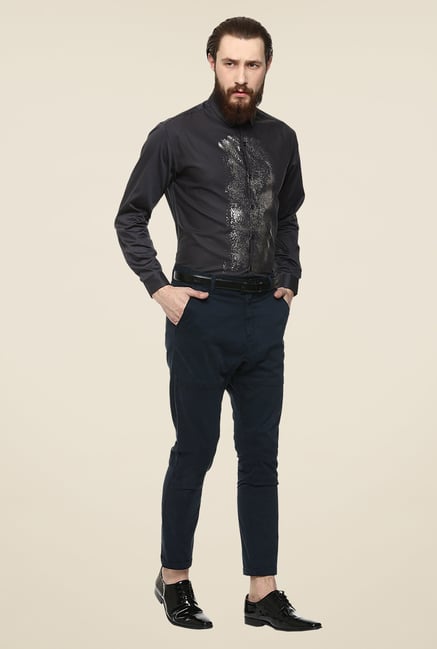 Yepme Black Elgort Party Shirt Yepme Black Elgort Party Shirt
