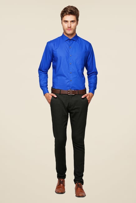 Yepme Blue Convay Shirt Yepme Blue Convay Shirt