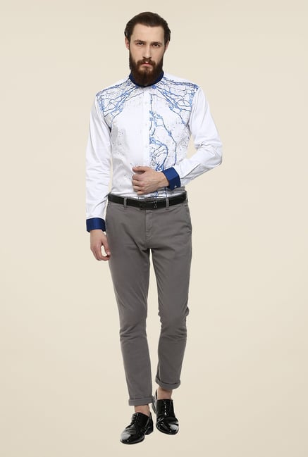 Yepme White Duke Party Shirt Yepme White Duke Party Shirt