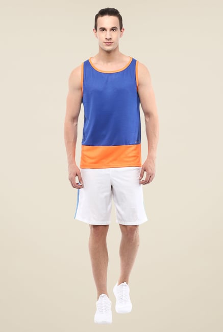 Yepme Royal Blue Kurt Muscle Vest Yepme Royal Blue Kurt Muscle Vest