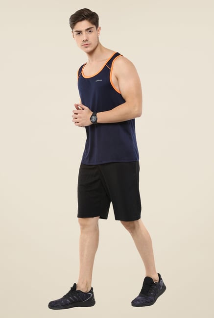 Yepme Navy Galvin Muscle Vest Yepme Navy Galvin Muscle Vest
