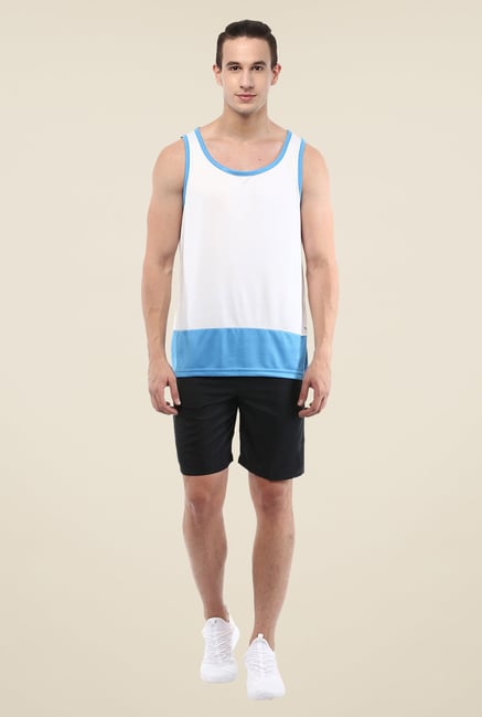 Yepme White Kurt Muscle Vest Yepme White Kurt Muscle Vest
