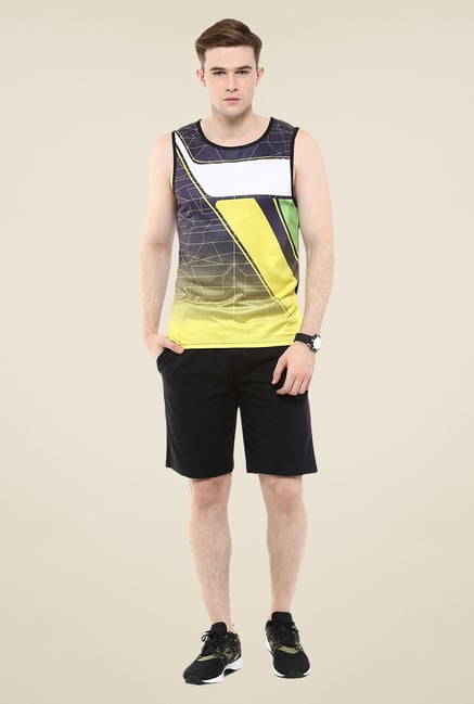 Yepme Grey Axel Muscle Printed T-shirt Yepme Grey Axel Muscle Printed T-shirt