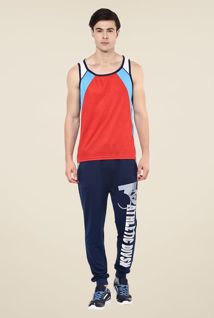 Yepme Red Crosby Muscle Vest Yepme Red Crosby Muscle Vest