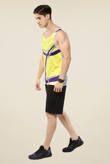 Yepme Yellow Arnold Muscle Vest Yepme Yellow Arnold Muscle Vest