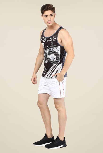 Yepme Black Arnold Pulse Muscle Vest Yepme Black Arnold Pulse Muscle Vest