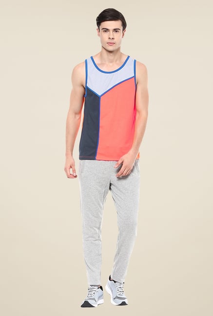Yepme Peach Claude Muscle Vest Yepme Peach Claude Muscle Vest