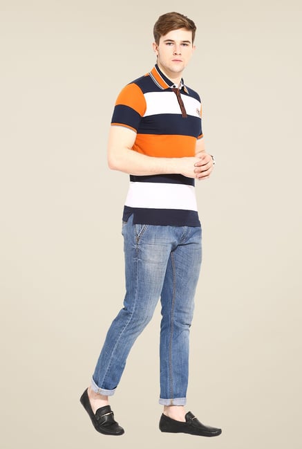 Duke Stardust Multicolor Striped T Shirt Duke Stardust Multicolor Striped T Shirt