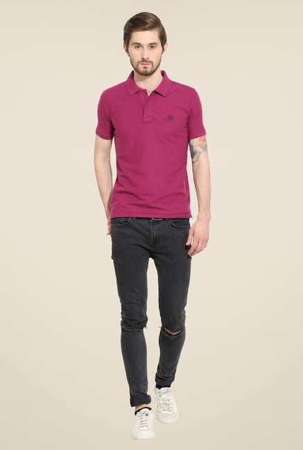 Duke Stardust Magenta Solid T Shirt Duke Stardust Magenta Solid T Shirt