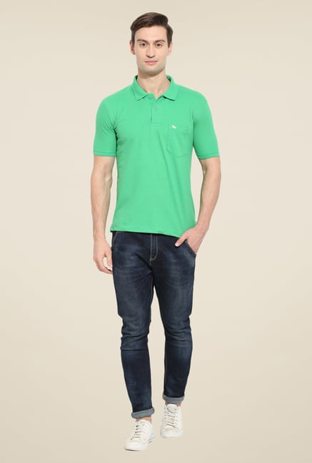 Duke Stardust Mint Green solid T Shirt Duke Stardust Mint Green solid T Shirt
